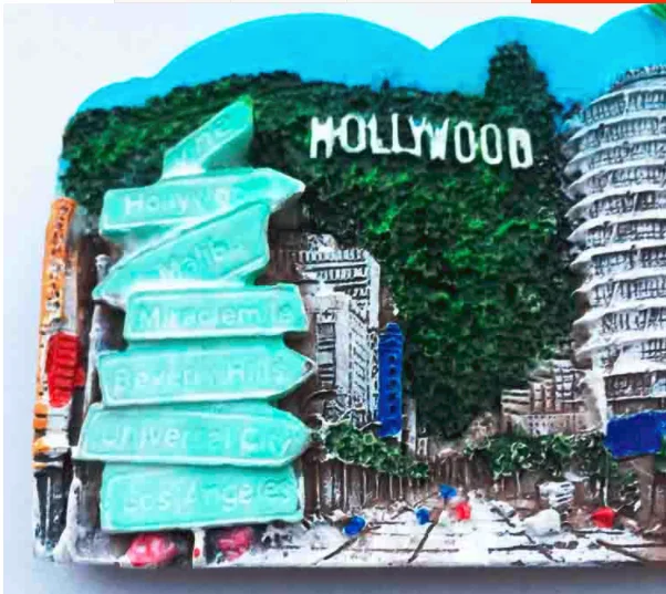 Сувениры из США в Лас-Вегасе магниты на холодильник 3D стиле Нью-Йорка сувениры