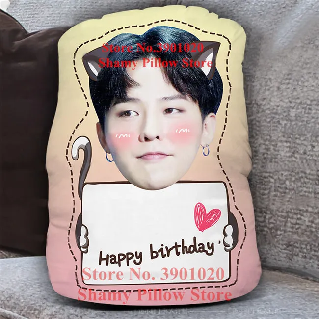 Новые exo boyfriend подушки CHANYEOL SEHUN обнимающие подушки на заказ - Цвет: pillow