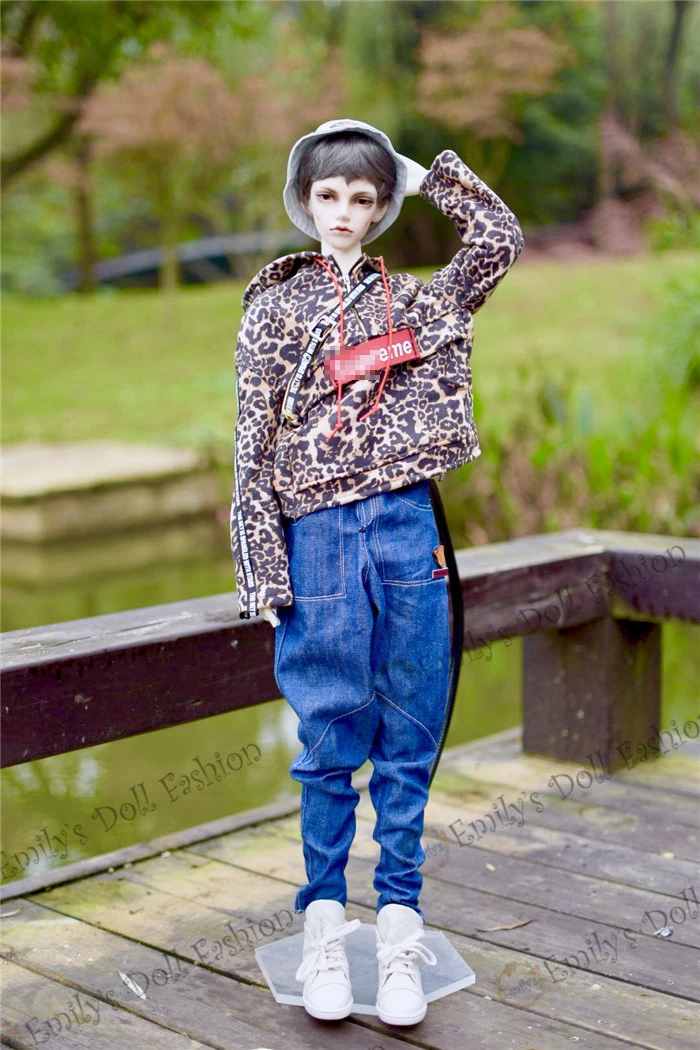 Bjd sd10 blythe Одежда Толстовка (для мальчиков) одежда узоры комплект DIY