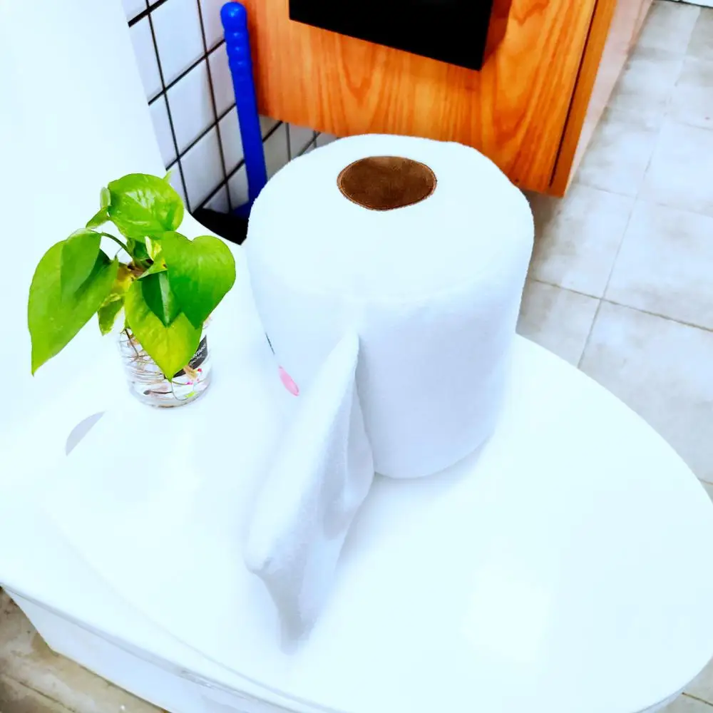

toilet paper plush toy cute stuffed plush toilet paper soft doll creative funny doll
