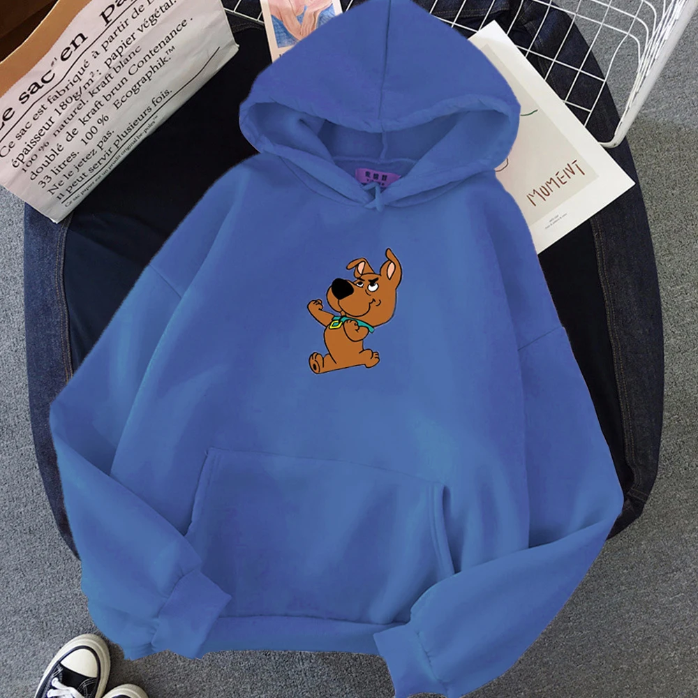 Women Cartoon Print Hoodies Harajuku Sweatshirt Kawaii Korean Style Oversized Women Hoodies Winter Plus Size Female Pullovers