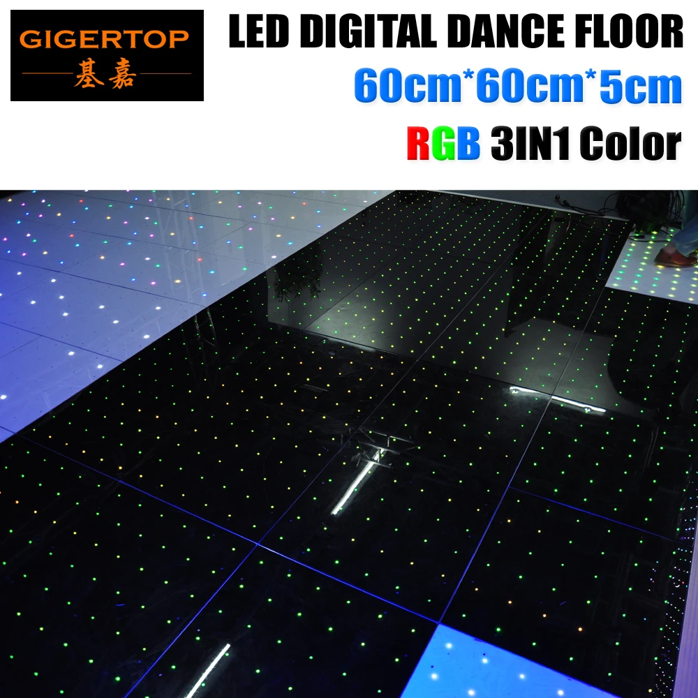 Прямая продажа с фабрики распродажа светодиодный цифровой танцевальный пол 60 см