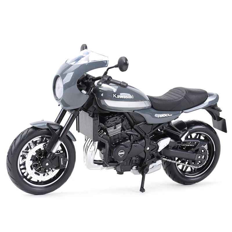Серый Maisto 1:12 Kawasaki Z900RS кафе литье под давлением модель мотоцикла из сплава игрушки - Цвет: Серый