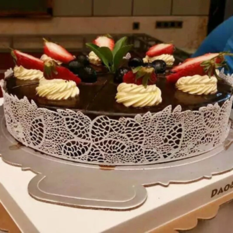 Sugarcraft силиконовая форма для торта цветы кружева помадка муссы Декор глазурь