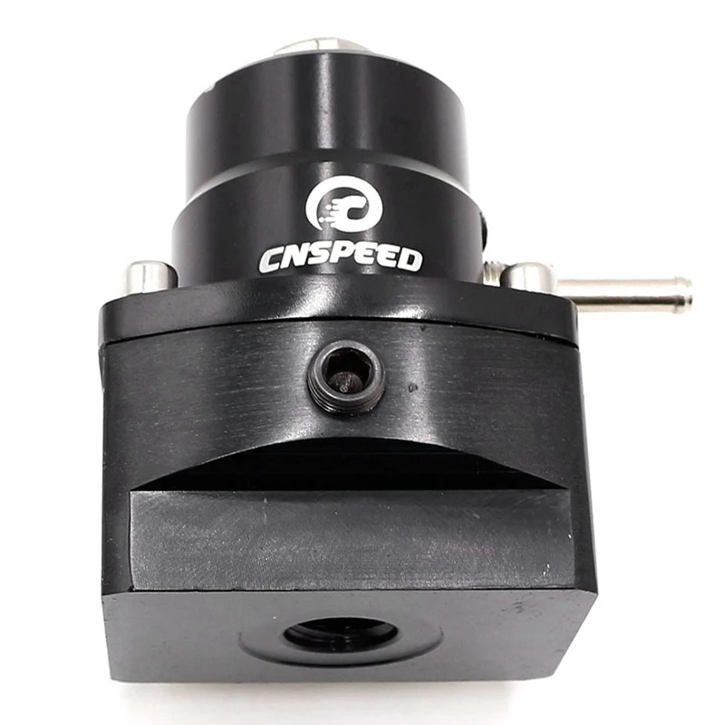 

CNSPEED Fuel Pressure Regulator Kit AN8 High Pressure Fuel Regulator -8AN 8/8/6 EFI Fuel Pressure Regulator with Gauge