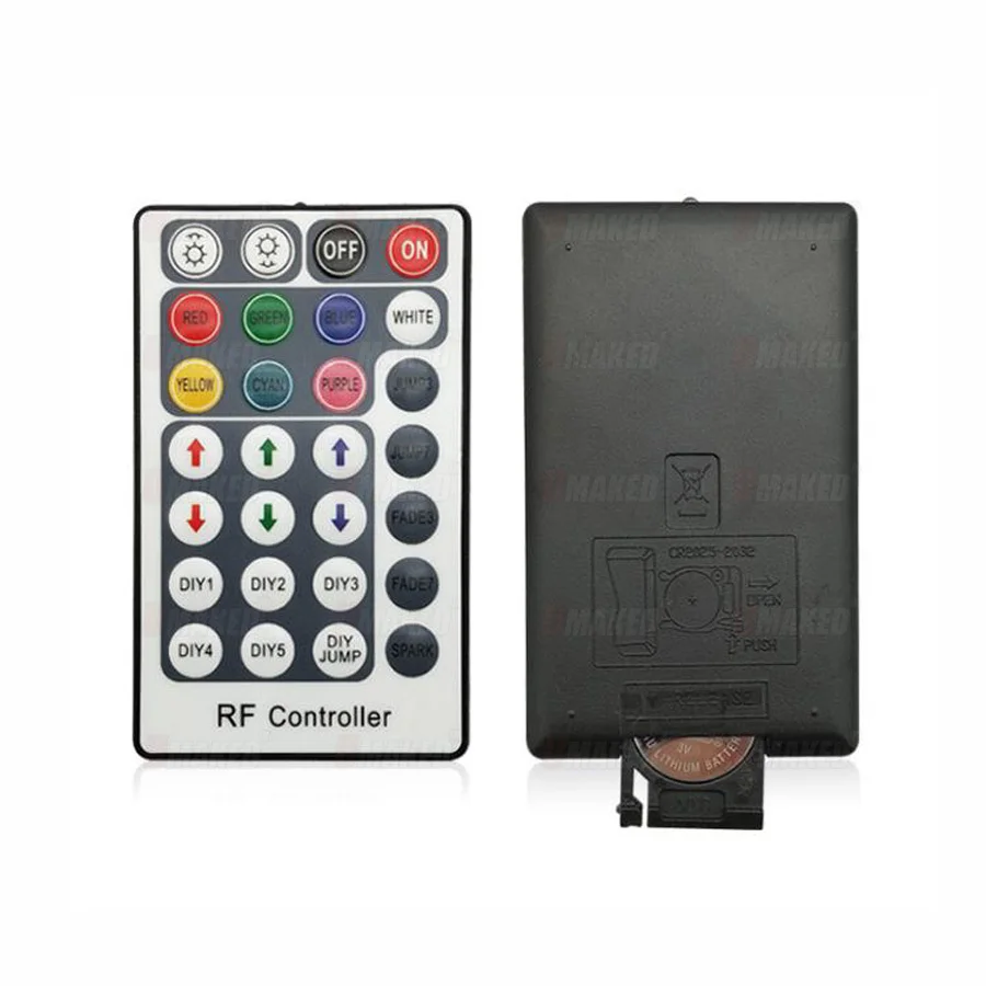 Светодиодная полоса светильник DC 12V 24V 4A 3CH 12A RF беспроводной 28key алюминиевый пульт