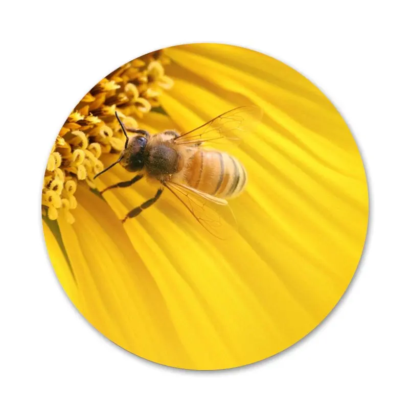 &quotШмель&quot &quotулей мед значок на булавке декоративные Броши Металлические