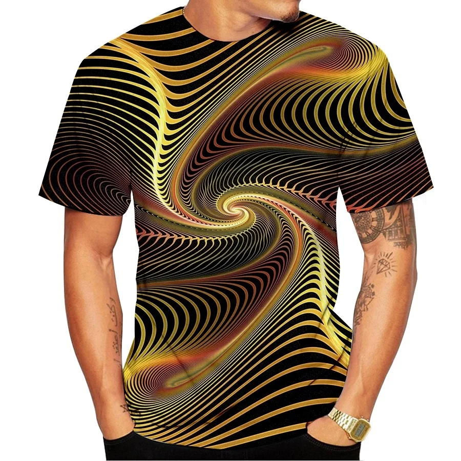 2020 Новая мода новейшая 3dprinted футболка черно белая Vertigo Hypnotic Unisxe смешные футболки с