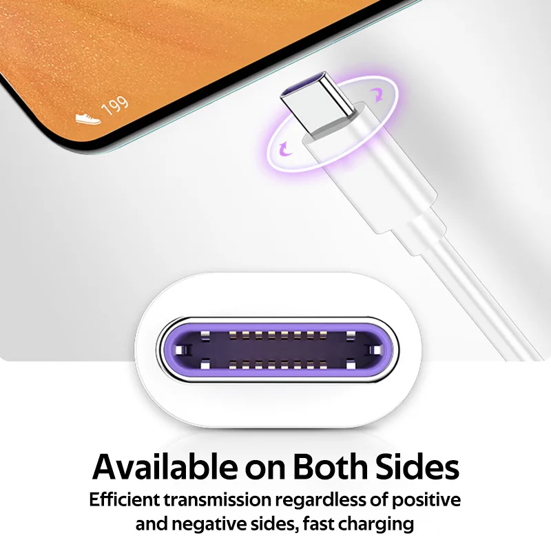 5A USB Type C Cable Fast Charging for Xiaomi Redmi note 11 10 pro max 9 8 7 k40 k30 Samsung Quick Charge Type-C Date Cables Cord