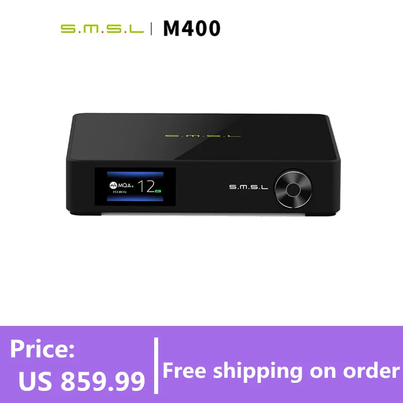 SMSL M400 Sp400 Su 9 декодер плеер Bluetooth UAT DAC чип AK4499 поддержка MQA декодирование DSD 32 бит 768