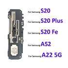 Громкоговоритель для Samsung A52 A31 A22 5G S20 Plus  S20 Fe, громкоговоритель, звуковой сигнал, кольцевой модуль с гибким кабелем, запасные части