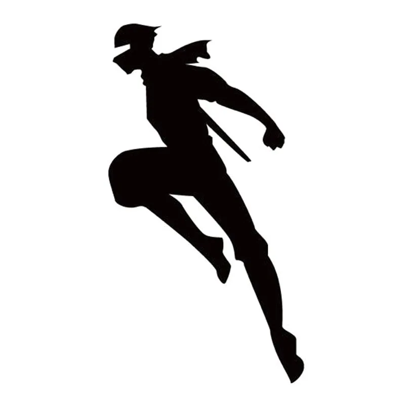 NINJA Karate Fashion Vinyl Car Sticker Black/Silver Decals Car-styling Decal JDM DIY Styling Auto Accessories |