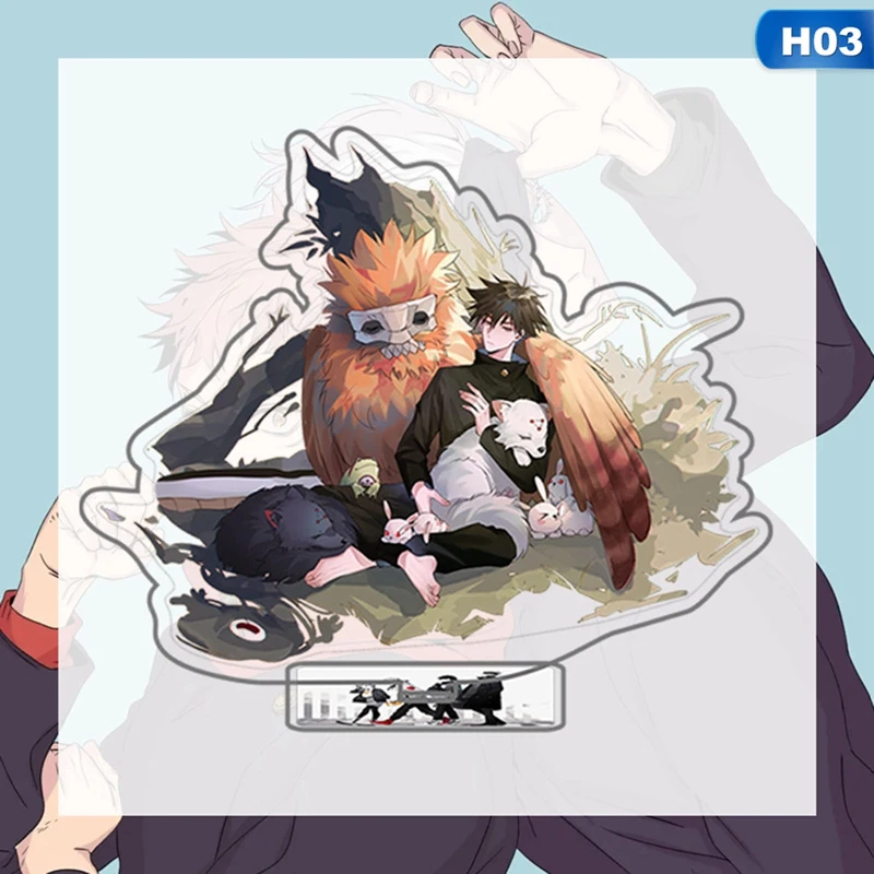 

Japan Anime Jujutsu Kaisen Acrylic Figure Stand Model Plate Desk Decor Cosplay Xmas Gift