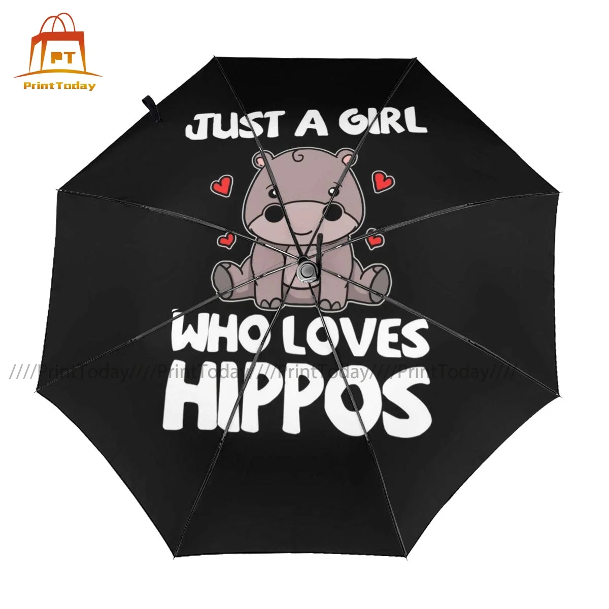 

Hippo Umbrella Automatic UV Protection Umbrella Cheap Design Rain Folding Umbrella