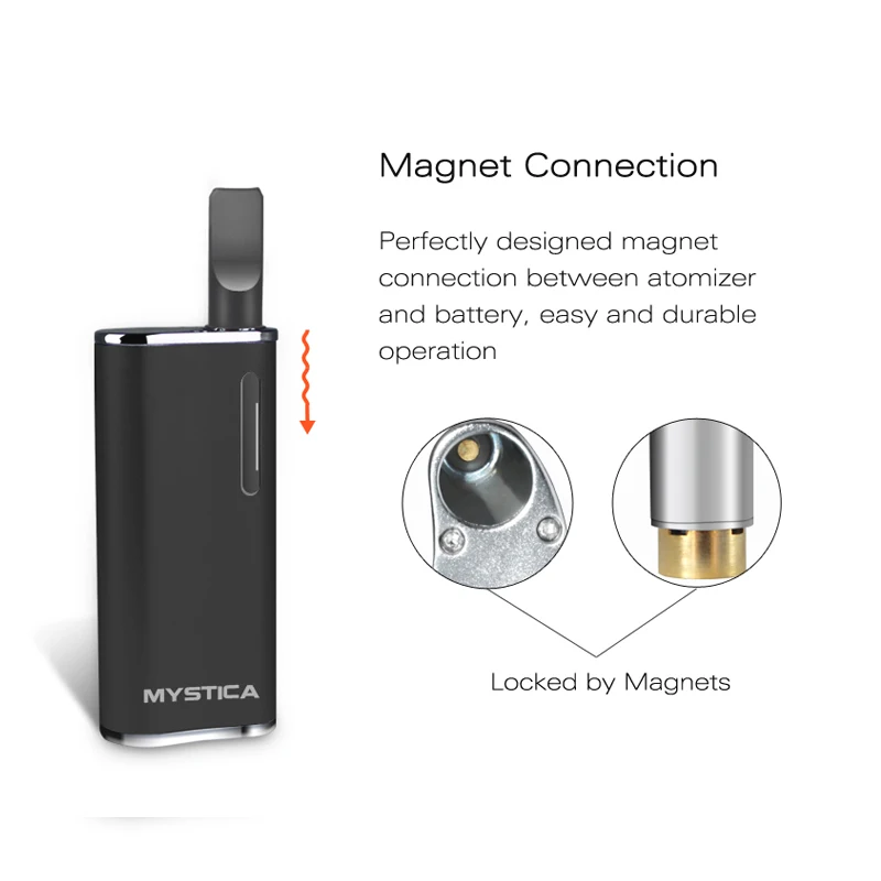 AIRISTECH airis испаритель Mystica VV Vape ручка комплект для КБР/толстое масло 510 резьбовой