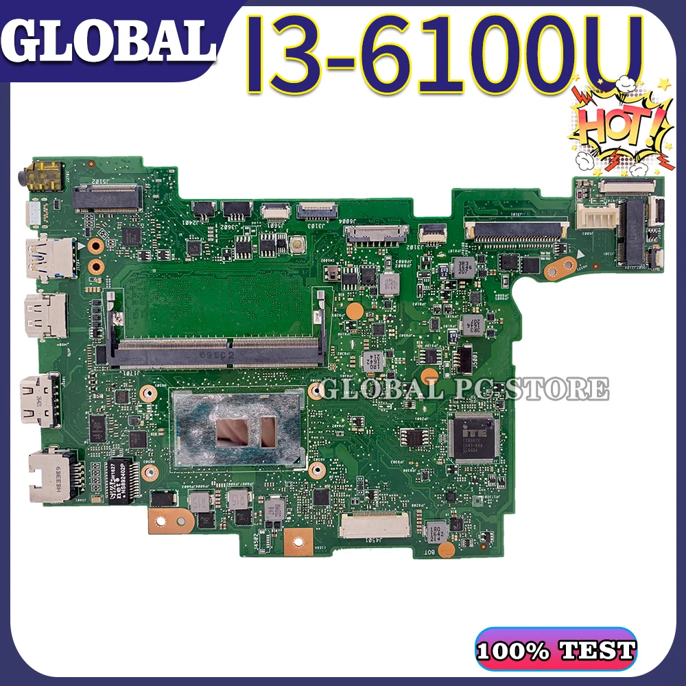 

KEFU For Laptop Motherboard ACER TravelMate P449 P449-M P459 P459-M P449-MG PA4DB NBVDK11 Notebook Mainboard I3-6100U RAM/4GB