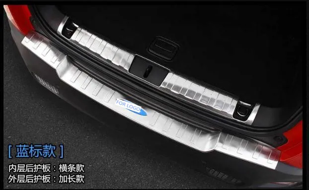 Нержавеющая сталь Задний бампер Liftgate накладка Защитная Накладка аксессуары для