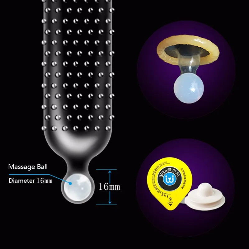 8 шт в коробке пятно презерватив горошек бусины с массажным эффектом Мягкая