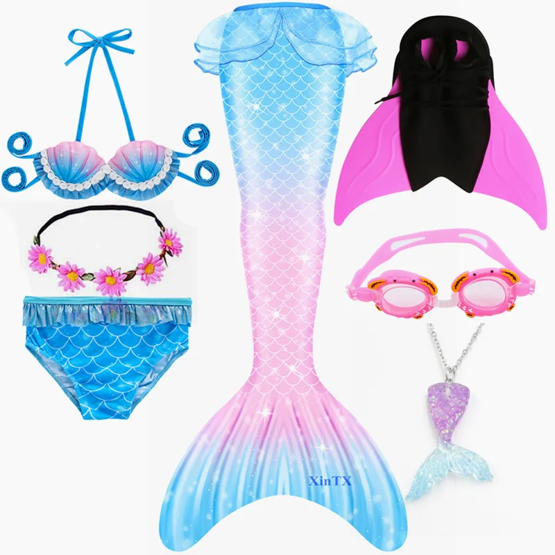 Для детей на лето одеяло хвост русалки с раскладным механизмом для девочек