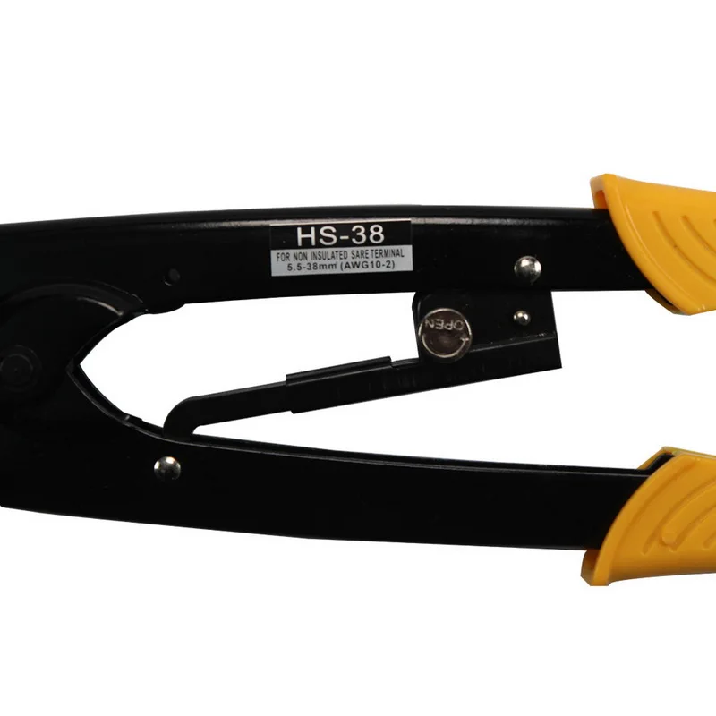 

Japanese Style Hs-38 5.5-38mm2 Crimping Piler For Terminal Crimping Pliers Ratchet Crimping Tools Pliers Durable Ergonomic