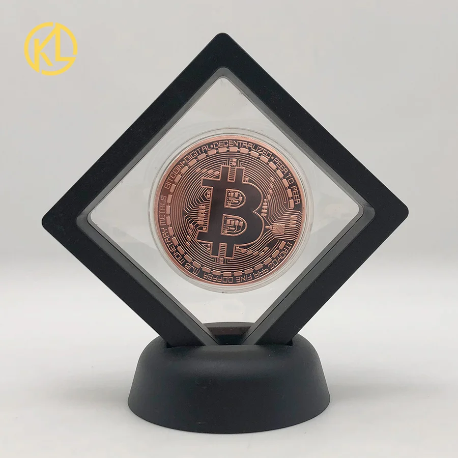 CO015 дропшиппинг не-монеты иностранных валют Bitcoin эфириум Lite тире пульсация монета 5 видов памятной монеты - Цвет: CO-019-3