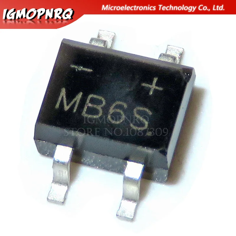 20 шт MB6F MB6S MB10S MB6M DB107S DB157S DB207S DB107 DB207 выпрямительный мост SOP DIP мост стек 0.5A 1A 600V 1000V