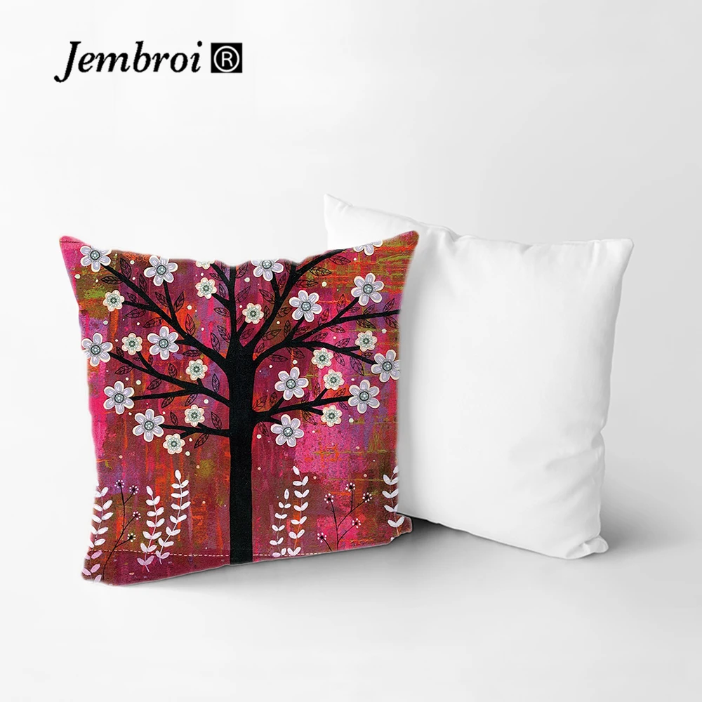 Односторонний принт полиэстер картина маслом художественная наволочка