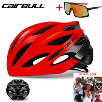 cairbull ultralight racing cycling helmet safety cap intergrally molded mtb bicycle helmet mountain road bike helmet cascos