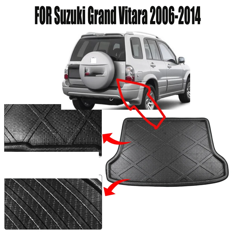 Поднос для багажника Suzuki Grand Vitara 2006-2014 автомобильный коврик напольный грязевая