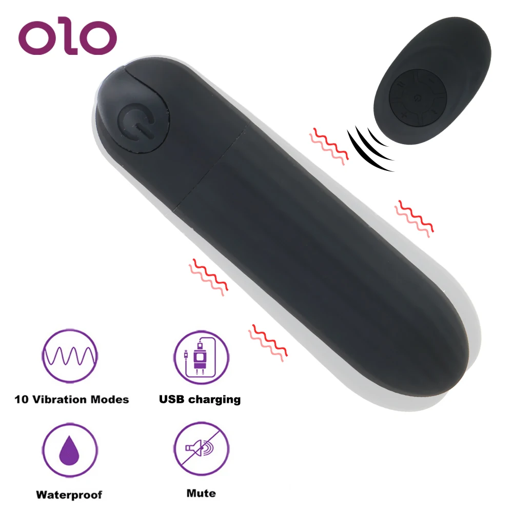 Вибратор OLO 10 скоростей с зарядкой от USB | Красота и здоровье