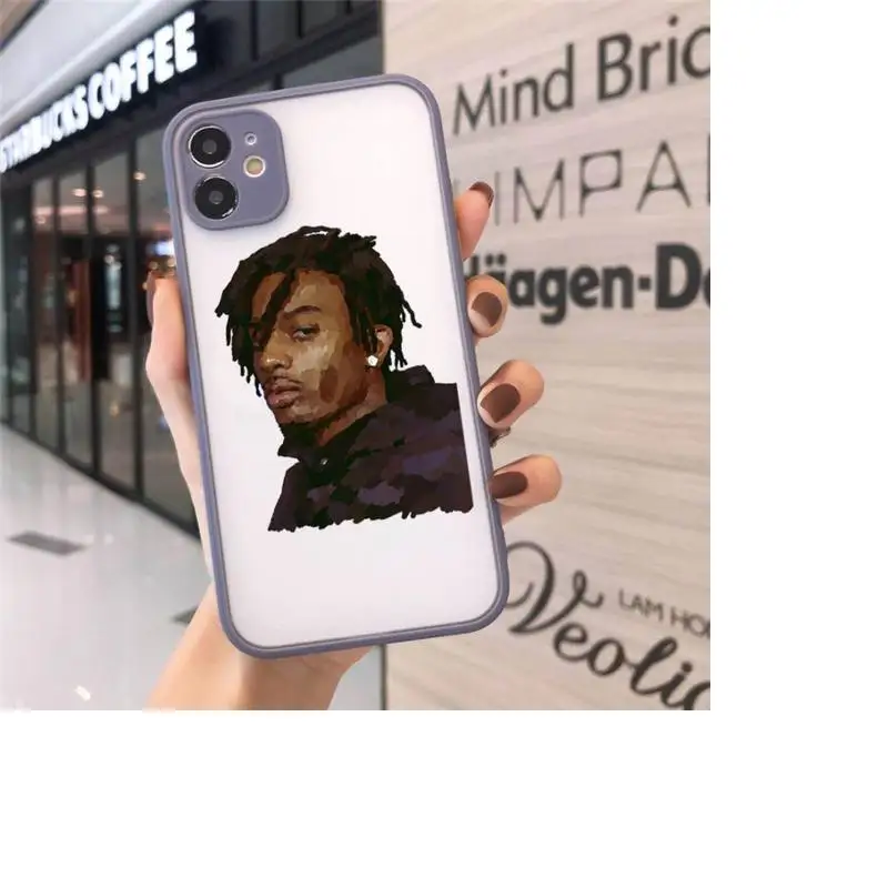 

playboi carti famous singer Phone Cases matte transparent For iphone 7 8 11 12 plus mini x xs xr pro max cover