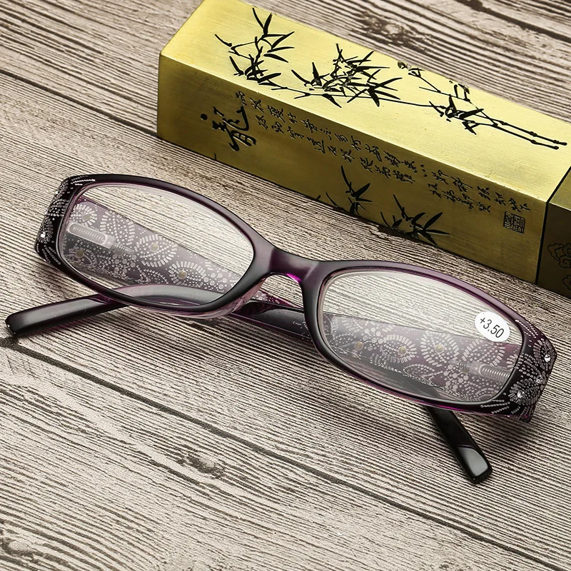 Прозрачные очки для зрения увеличительное стекло чтения портативный подарок