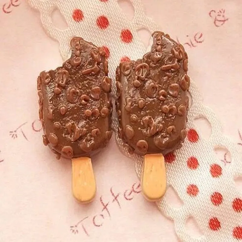 5 шт./лот кофейный Шоколад фруктовый полимерный слайм коробка игрушка для детей