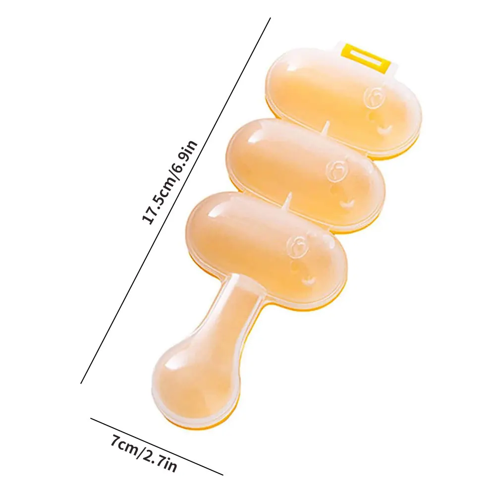 

2PCS Rice Ball Mold Non-Stick Sushi Roller Making Tool Kit DIY Lunch Shakers For Children Rice Ball Shaker For Kids Mold Kit