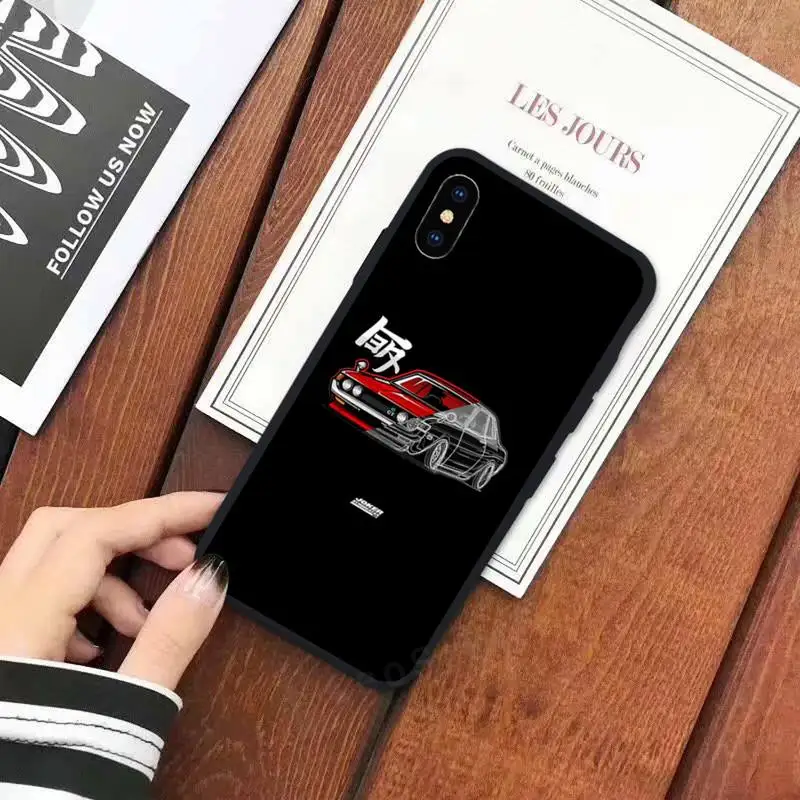 

sports car jdm drift Phone Case for iPhone 11 12 mini pro XS MAX 8 7 6 6S Plus X 5S SE 2020 XR