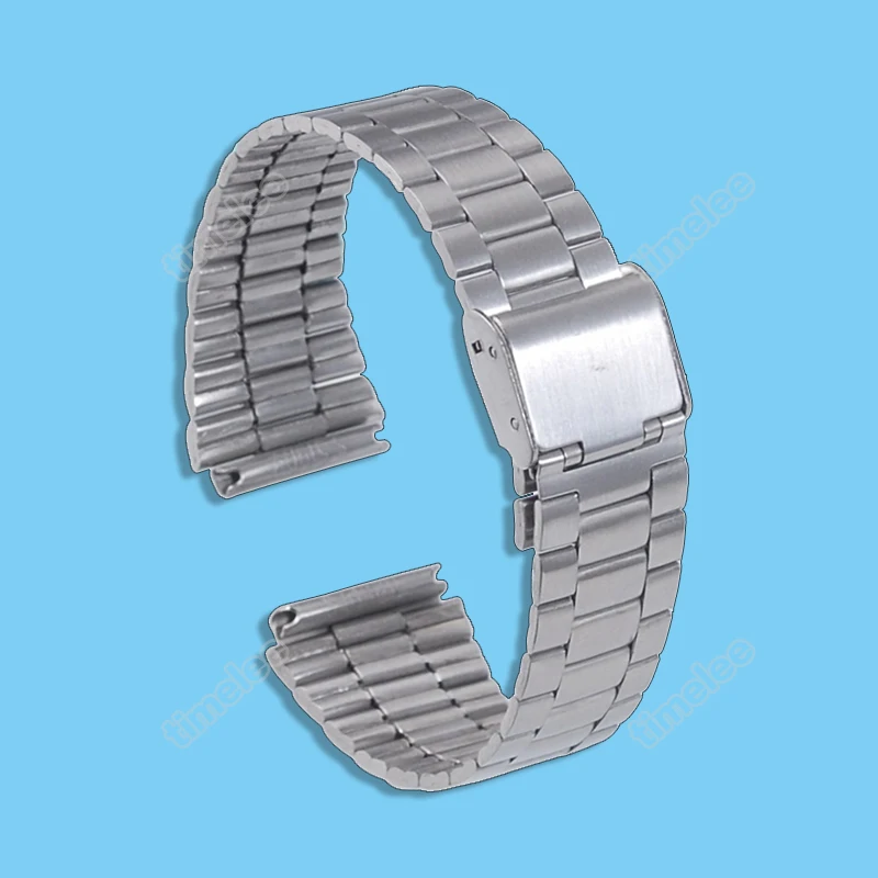 

Stainless Steel Watch Strap Watchbands Replacement for AE-1200WH-1AV,AE-1300WH-1AV,W-216H