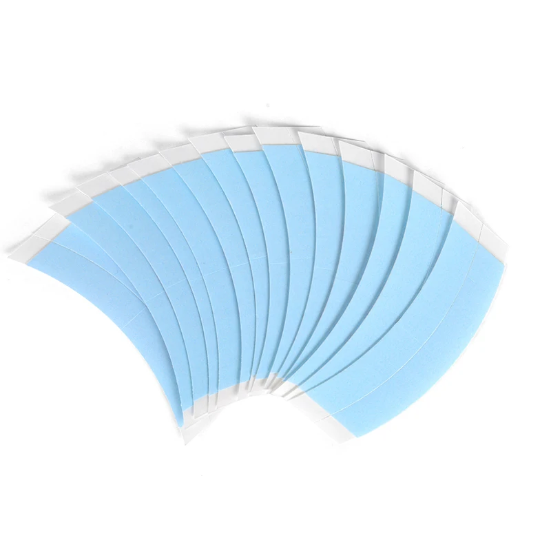 

Blue Strong Hair System Wig Tape 1/2 Double Side Adhesive Super Tape For Lace Wig Extension Tools Lace Front Tape 36pcs