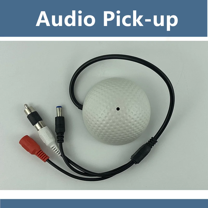 Микрофон пикапа со звуком RCA для IP аудио камеры специальная