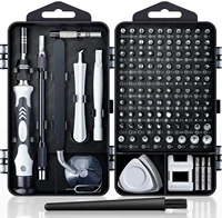 Computer Repair Kit  122 Magnetic Laptop Screwdriver Kit Precision Screwdriver Set  Small Impact Screw Driver Set with Case