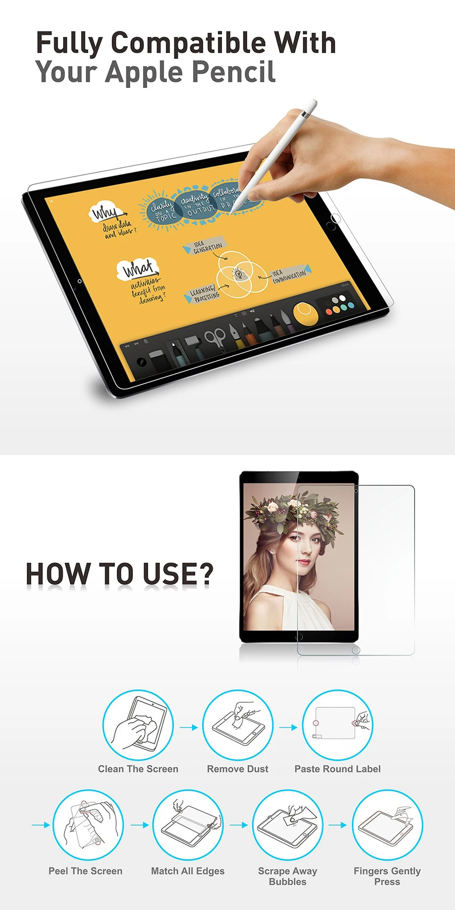 Закаленное стекло для iPad Mini 2 3 4 5 Защита экрана для mini 2 3 4 Защита экрана для iPad mini 2 3 4 5 Защитная стеклянная пленка