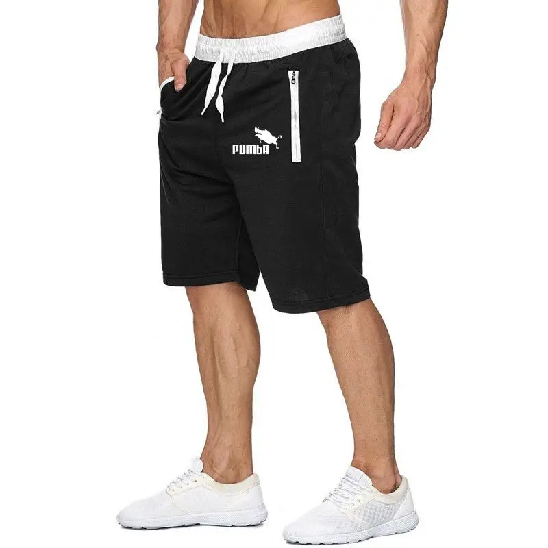 Новые забавные мужские шорты Симпатичные homme Pumba wo 100% хлопковые пляжные милые
