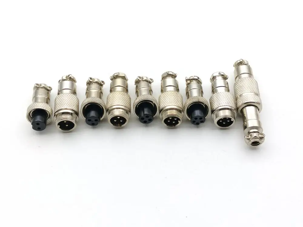 10 комплектов (Папа + мама) Авиационная вилка GX12 12 мм адаптер питания шасси|adapter