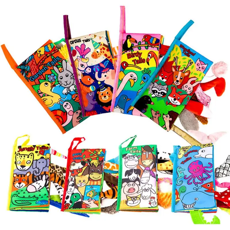 

Baby Book Soft Cloth Books Baby Educational Toys Baby Soft Book Montessori Toys for Children