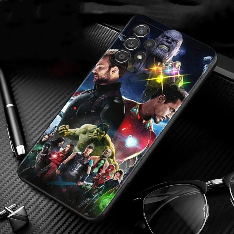 Marvel Avengers Super Heroes Case For Samsung Galaxy A51 A71 A41 A31 A11 A01 A72 A52 A42 A32 A22 A52s A21s A02s A03s A12 A02