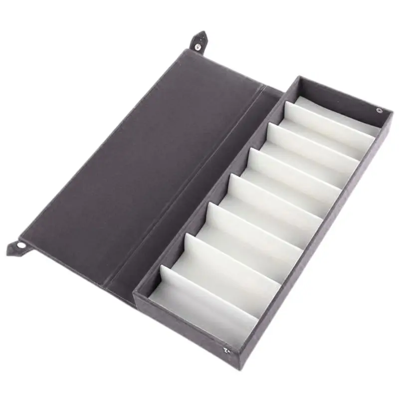 

8 Grids Eyeglass Sunglasses Storage Box Display Grid Glasses Stand Case PXPB