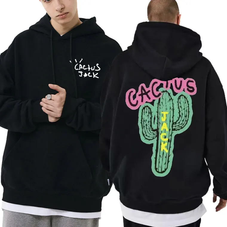 

Travis Scott Cacti Cactus Jack Print Sweatshirt Hoodie Man Casual Harajuku Sweatshirts Tops Men Women Fashion Hip Hop Hoodies
