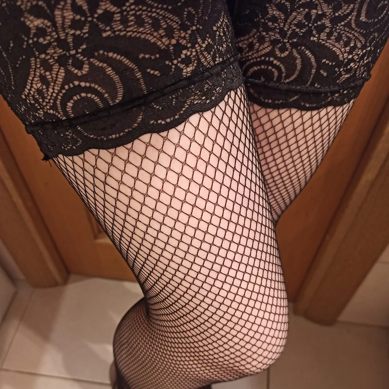Сексуальные ажурные чулки до бедра женское эротическое Прозрачное нижнее белье
