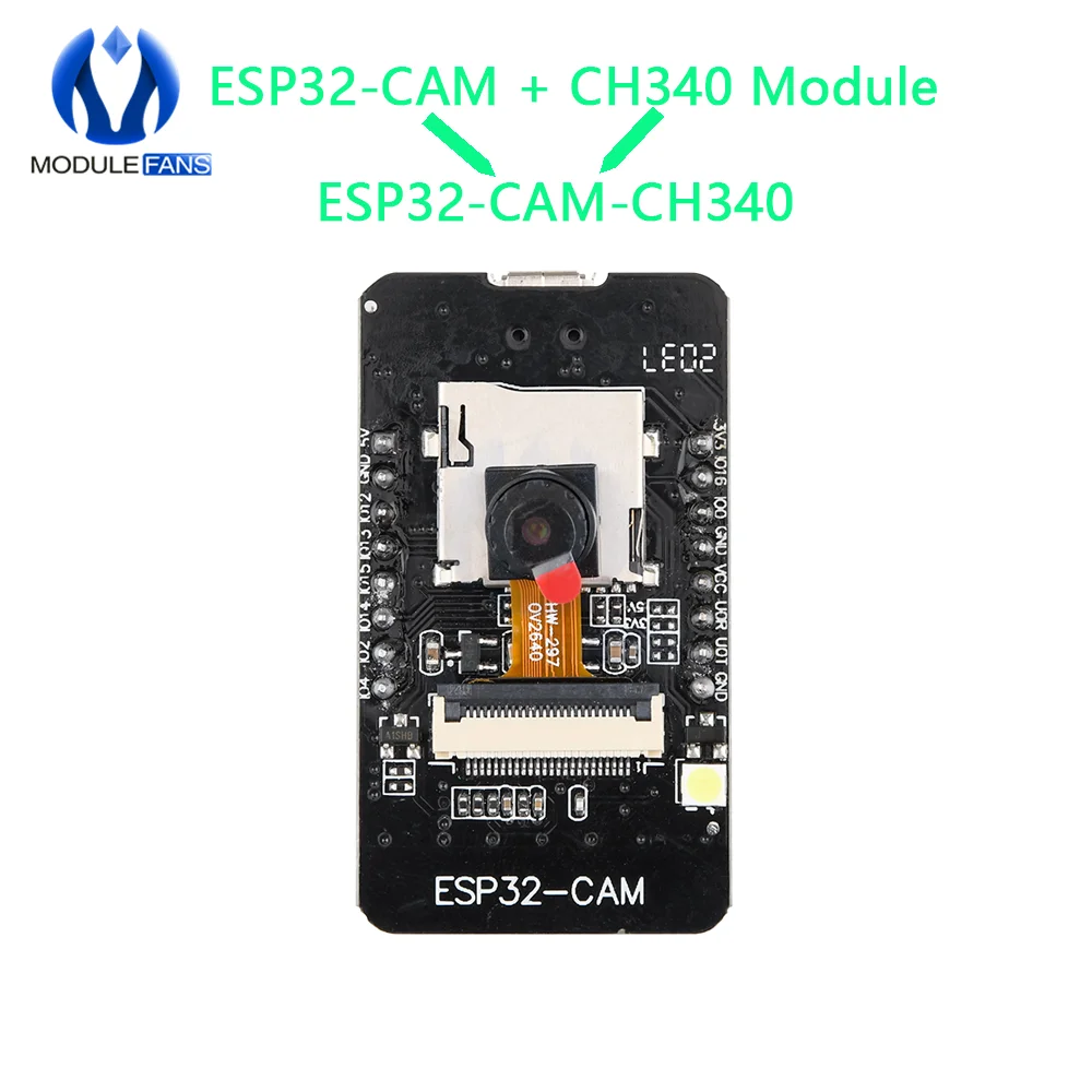 Макетная плата ESP32-S для камеры 5 В с поддержкой Bluetooth Micro Usb/Ch340 | Электронные