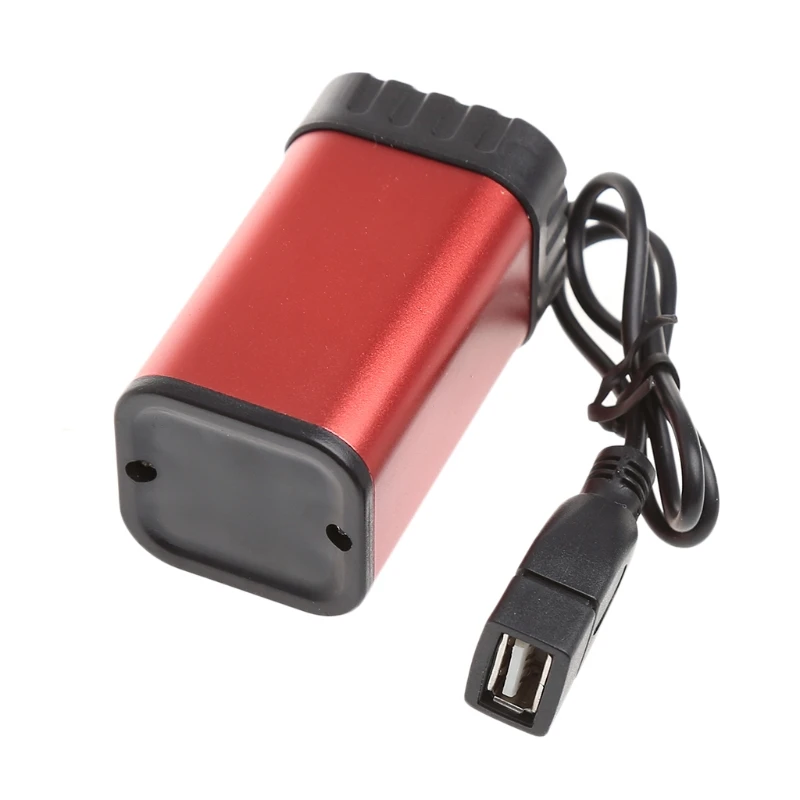 

Waterproof USB 5V Output Portable 4X AA Battery Charger Holder Power Bank Case Box