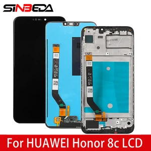 original 6 26 for huawei honor 8c lcd touch screen with frame digitizer replacement for huawei honor paly 8c bkk al10 bkk l21 free global shipping